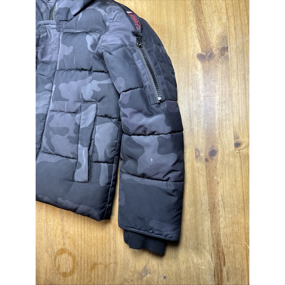 Canada Weather Gear Jacket Boys Size 5/6 Warm Winter Coat Cargo Pockets Hood - Picture 12 of 16